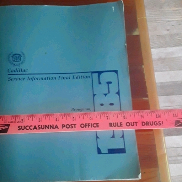 Cadillac 1985 Service INFORMATION  EPHEMERA MANUAL
FINAL  Edition  VNVC Engines - Picture 4 of 16
